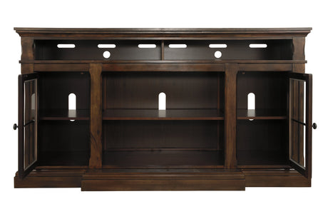Roddinton Dark Brown 72" TV Stand from Ashley - Luna Furniture