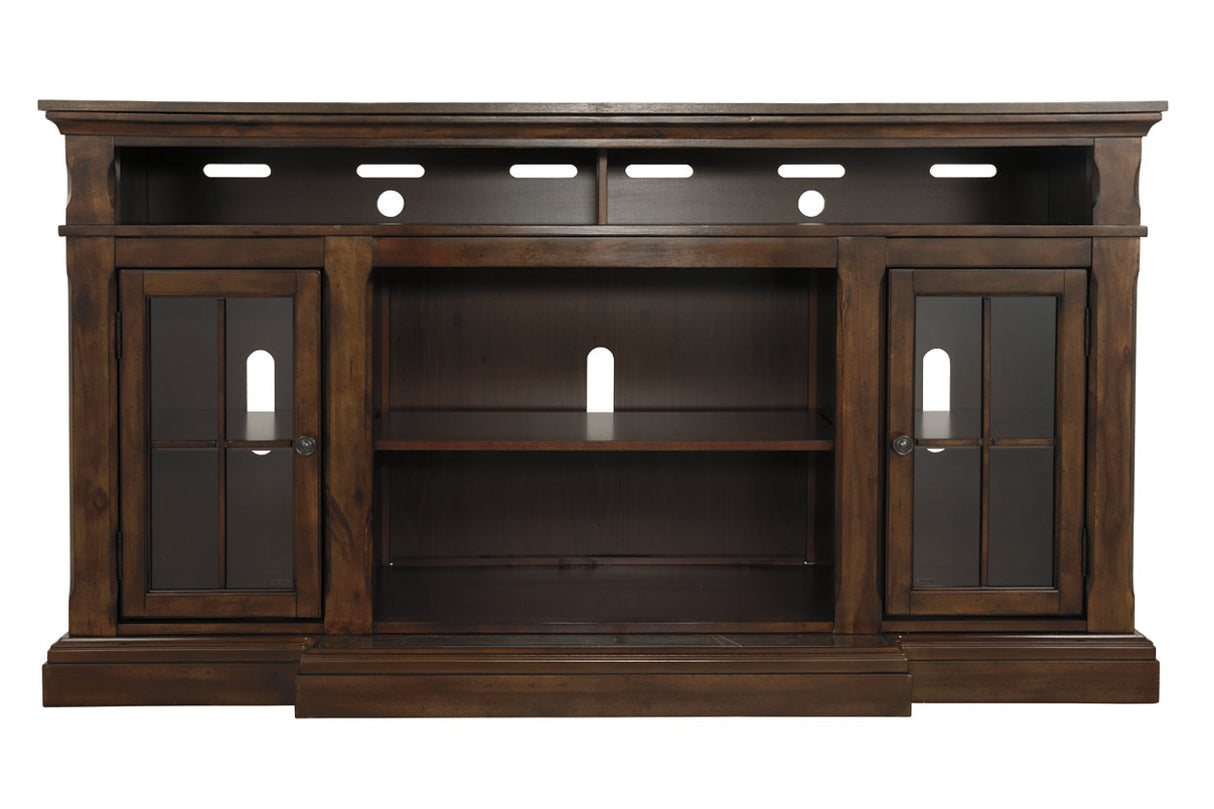 Roddinton Dark Brown 72" TV Stand from Ashley - Luna Furniture