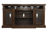 Roddinton Dark Brown 72" TV Stand from Ashley - Luna Furniture
