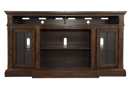 Roddinton Dark Brown 72" TV Stand from Ashley - Luna Furniture