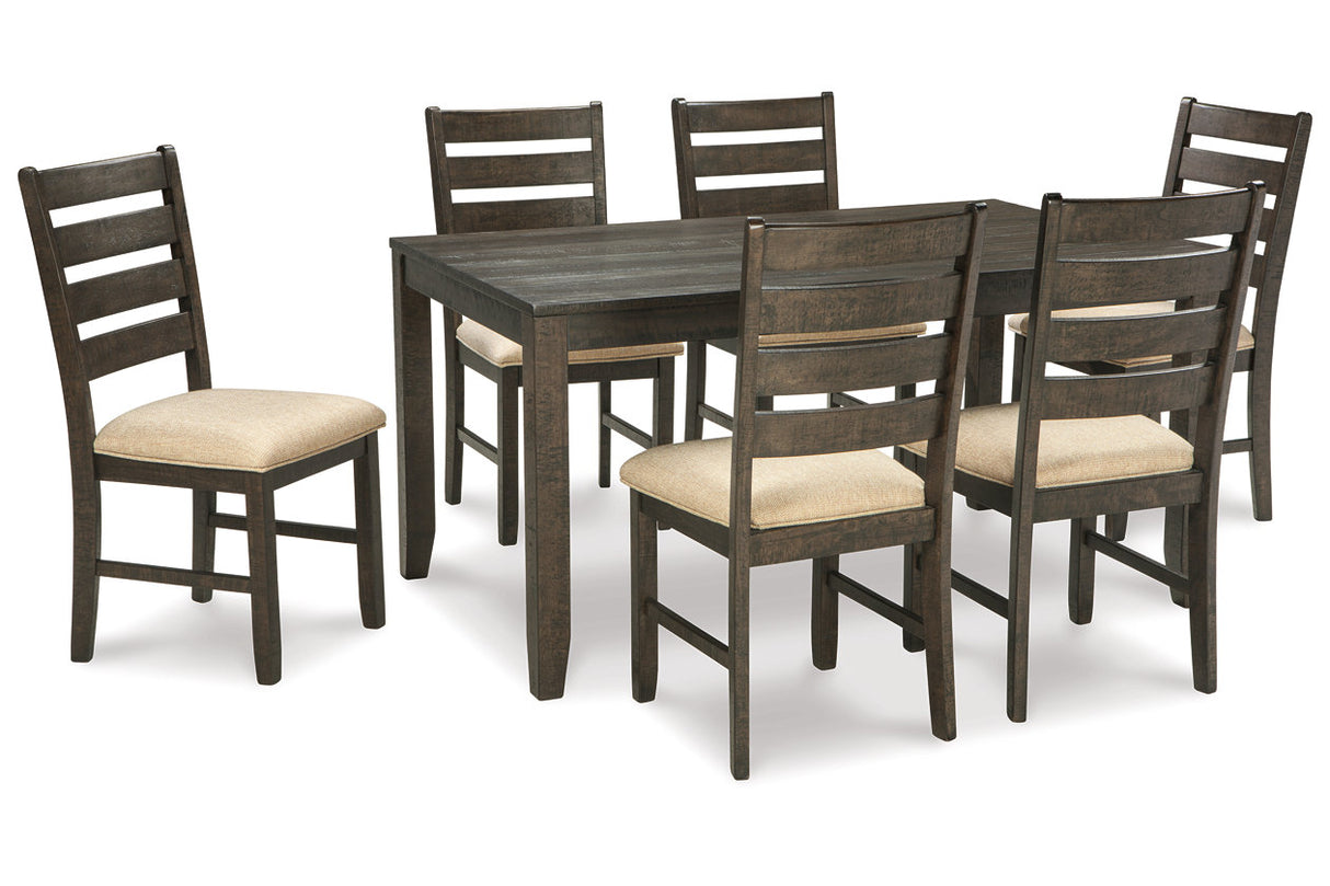 Rokane Brown Dining Table and Chairs from Ashley - Luna Furniture
