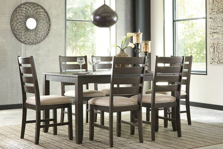 Rokane Brown Dining Table and Chairs from Ashley - Luna Furniture