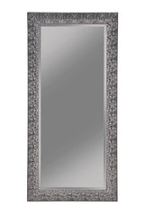 Rollins Black Rectangular Floor Mirror from Coaster - Luna Furniture
