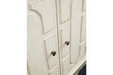 Roranville Antique White Accent Cabinet from Ashley - Luna Furniture