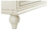 Roranville Antique White Accent Cabinet from Ashley - Luna Furniture