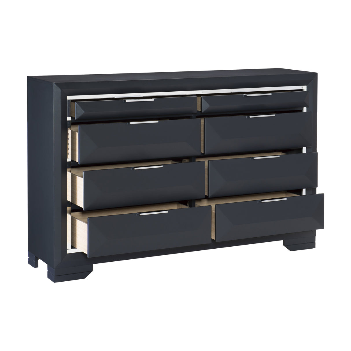 Rosemont Midnight Blue Dresser from Homelegance - Luna Furniture