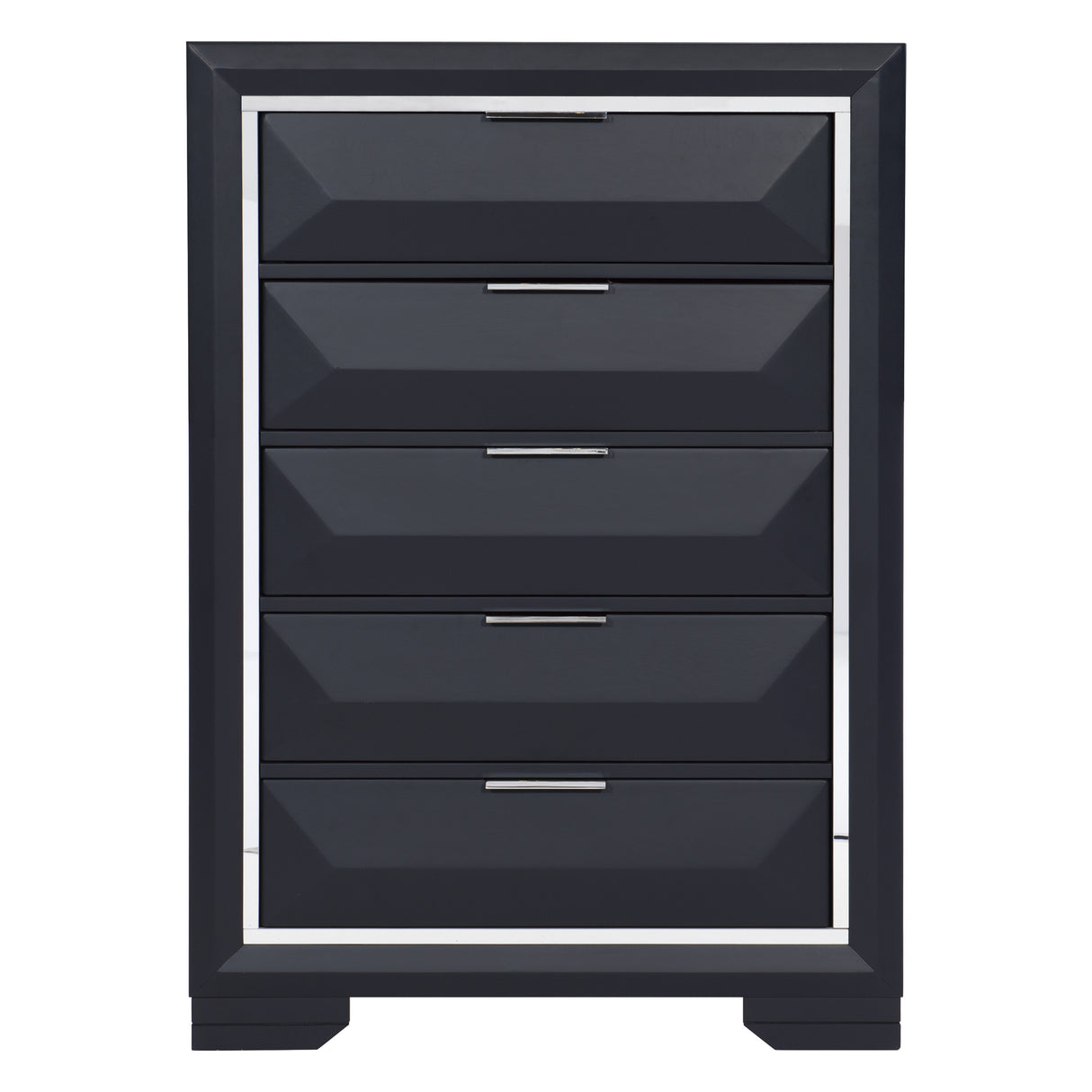 Rosemont Midnight Blue Bookcase Storage Platform Bedroom Set from Homelegance - Luna Furniture