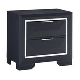 Rosemont Midnight Blue Nightstand from Homelegance - Luna Furniture