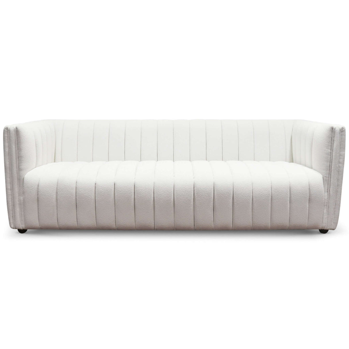 Rosslyn White Boucle Sofa from Midinmod - Luna Furniture