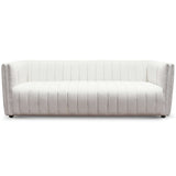 Rosslyn White Boucle Sofa from Midinmod - Luna Furniture