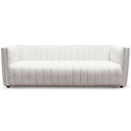 Rosslyn White Boucle Sofa from Midinmod - Luna Furniture