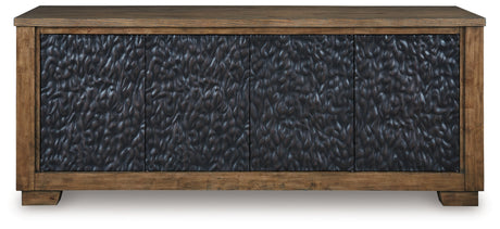 Rosswain Warm Brown 80" TV Stand from Ashley - Luna Furniture