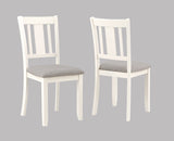 Rowan Chalk Gray 6-Piece Dining Set from Crown Mark - Luna Furniture