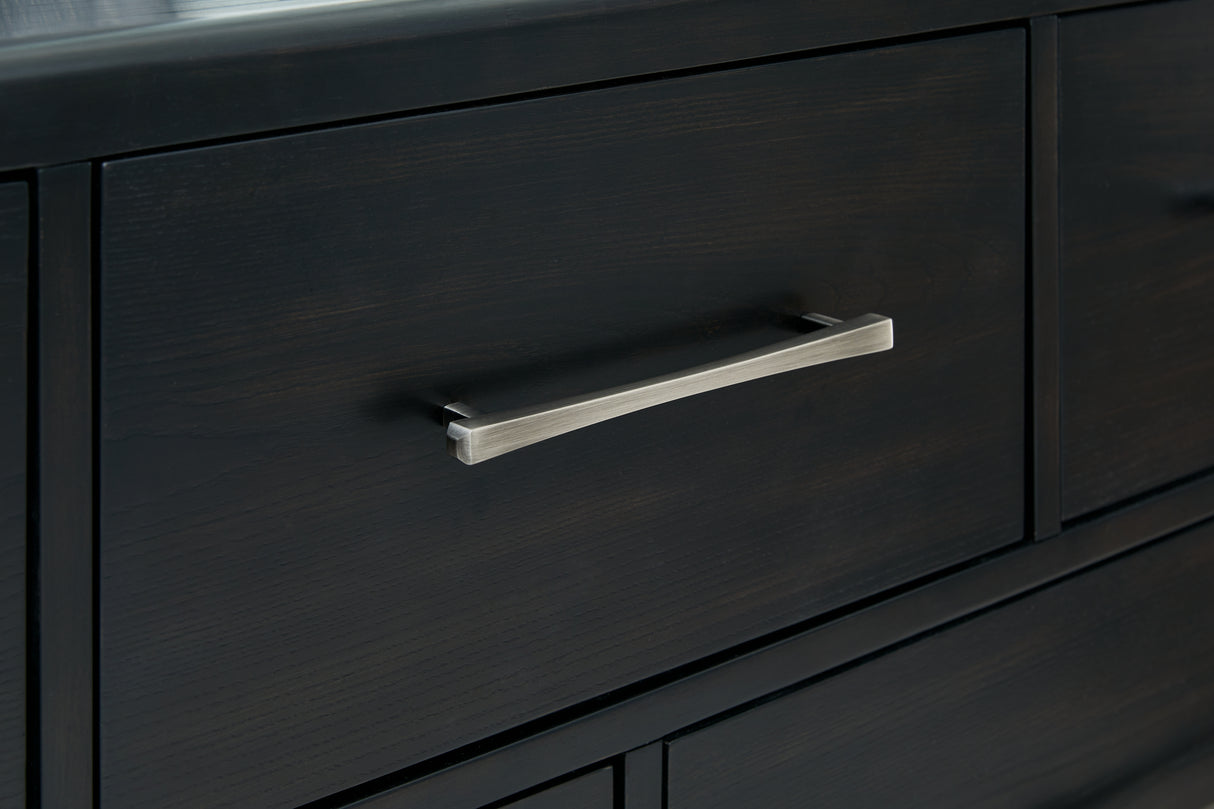 Rowanbeck Black Chest of Drawers from Ashley - Luna Furniture