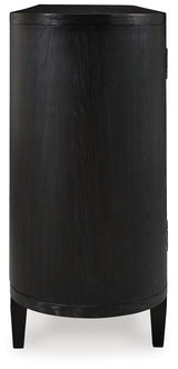 Rowanbeck Black Dining Server from Ashley - Luna Furniture