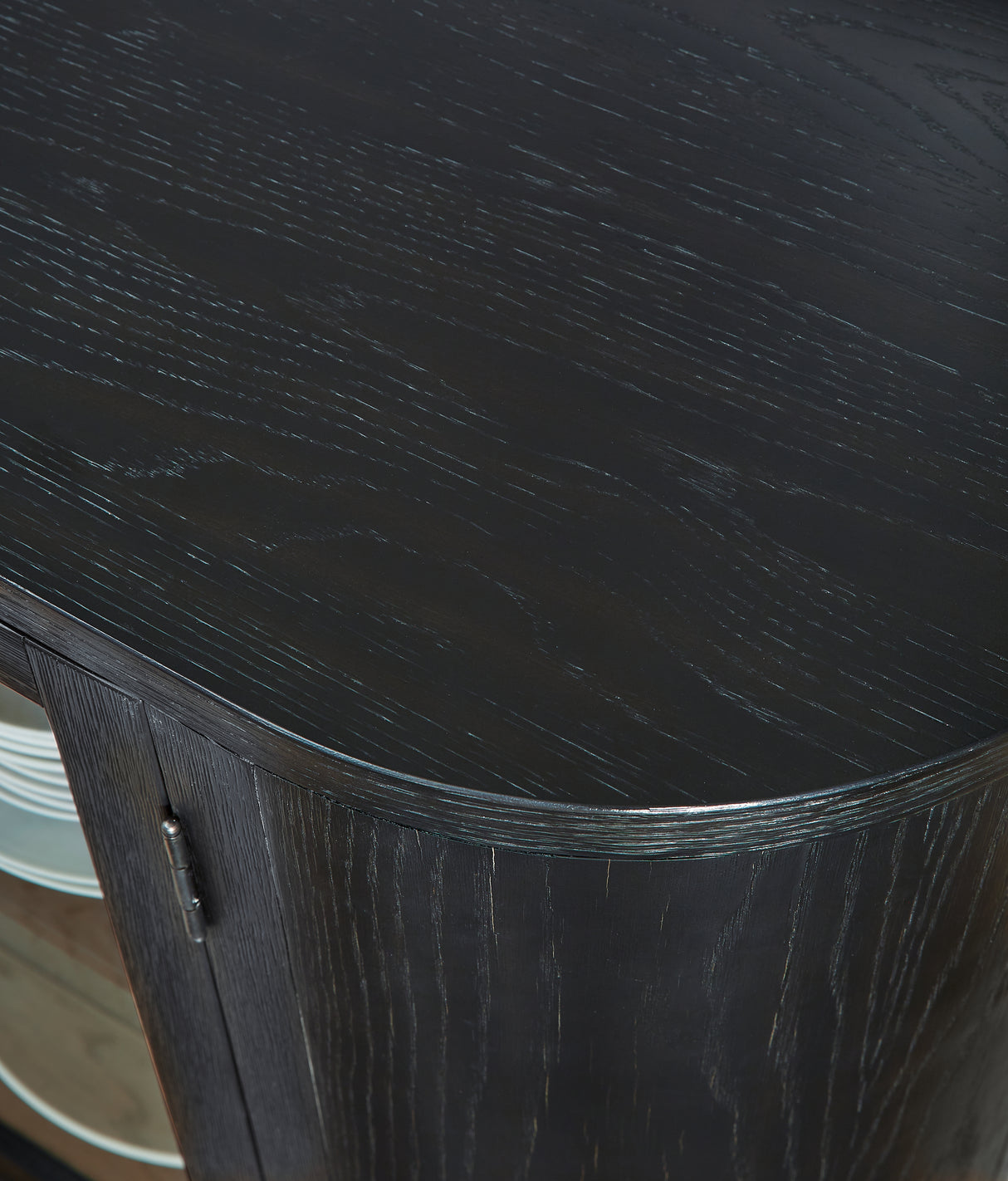 Rowanbeck Black Dining Server from Ashley - Luna Furniture