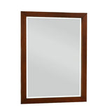 Rowe Dark Cherry Mirror (Mirror Only) from Homelegance - Luna Furniture