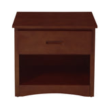 Rowe Dark Cherry Nightstand from Homelegance - Luna Furniture