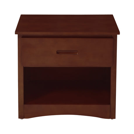 Rowe Dark Cherry Nightstand from Homelegance - Luna Furniture