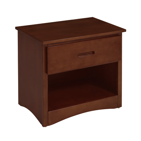 Rowe Dark Cherry Nightstand from Homelegance - Luna Furniture