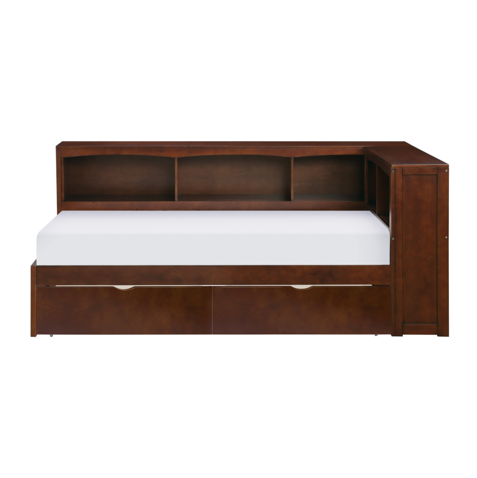 Homelegance Rowe Bookcase Corner Bed - Thumbnail 3