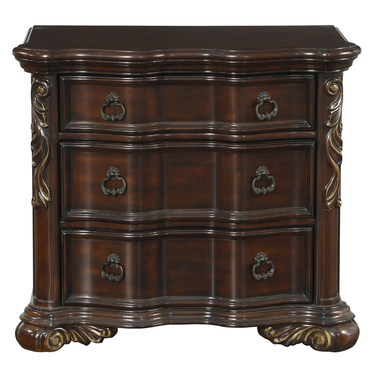 Royal Highlands Rich Cherry Nightstand from Homelegance - Luna Furniture