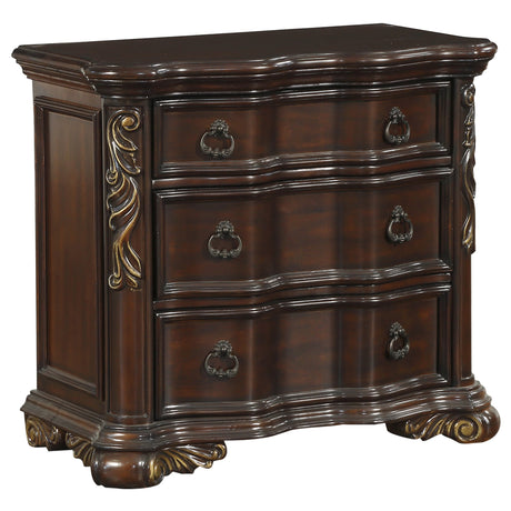 Royal Highlands Rich Cherry Nightstand from Homelegance - Luna Furniture