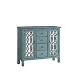 Rue Antique Blue 4-Drawer Accent Cabinet from Coaster - Luna Furniture