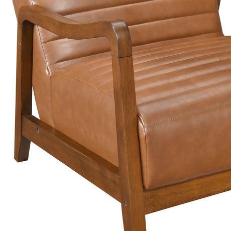 Rupert Brown Accent Chair from Homelegance - Luna Furniture