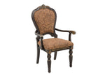 Russian Hill Warm Cherry 112" Double Pedestal Extendable Dining Set from Homelegance - Luna Furniture