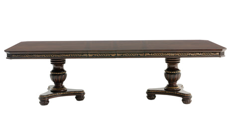 Russian Hill Warm Cherry Extendable Dining Table from Homelegance - Luna Furniture