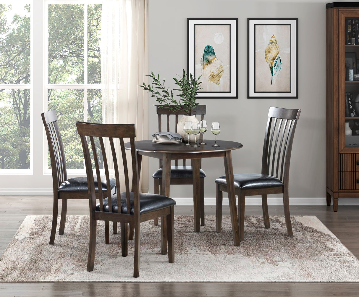 Rutland Espresso Dining Side Chair, Set of 2 from Homelegance - Luna Furniture