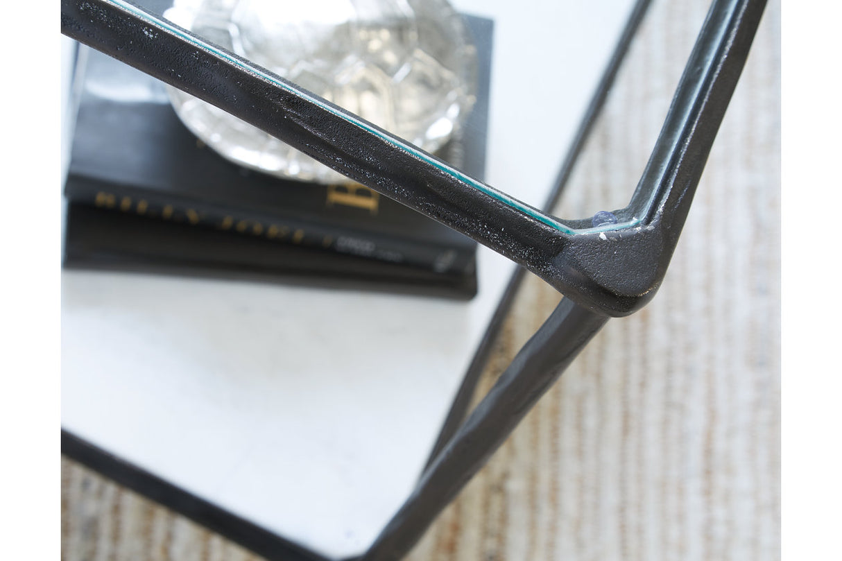 Ryandale Antique Black Accent Table from Ashley - Luna Furniture