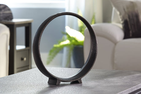 Ryandale Antique Black Sculpture from Ashley - Luna Furniture