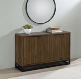 Ryatt Dark Pine 4-Door Engineered Wood Accent Cabinet from Coaster - Luna Furniture