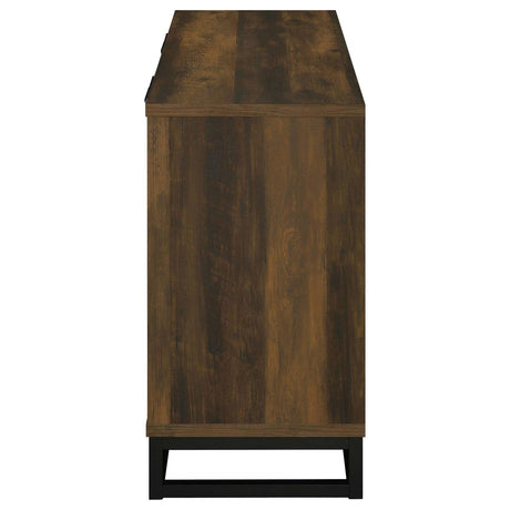 Ryatt Dark Pine 4-Door Engineered Wood Accent Cabinet from Coaster - Luna Furniture