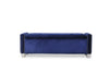 Franco Blue Velvet Storage Bench