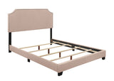 Miranda Beige Full Upholstered Bed from Homelegance - Luna Furniture