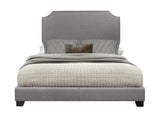 Miranda Gray Queen Upholstered Bed