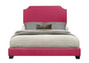 Miranda Pink Queen Upholstered Bed