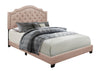 Sandy Beige Queen Upholstered Bed