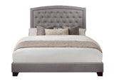 Linda Gray Full Upholstered Bed from Homelegance - Luna Furniture