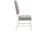[SPECIAL] Nashbryn Gray/White Dining Chair, Set of 2 from Ashley - Luna Furniture