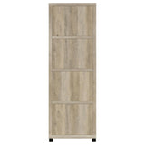Sachin Antique Pine 3-Shelf Media Tower With Storage Cabinet from Coaster - Luna Furniture