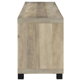 Sachin Rectangular TV Console with Glass Doors from Coaster - Luna Furniture