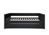 Sadie Black Velvet Twin Daybed from Crown Mark - Luna Furniture