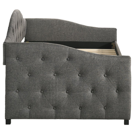 Sadie Upholstered Twin Daybed with Trundle from Coaster - Luna Furniture