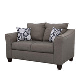 Salizar Gray Flared Arm Loveseat from Coaster - Luna Furniture