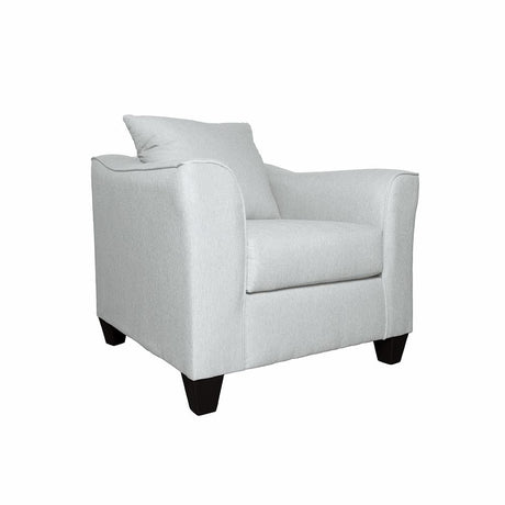 Salizar Gray Mist Upholstered Track Arm Fabric Accent Chair from Coaster - Luna Furniture
