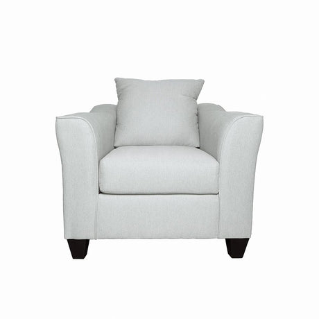 Salizar Gray Mist Upholstered Track Arm Fabric Accent Chair from Coaster - Luna Furniture